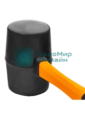 Киянка резиновая Sparta 680 г, черная резина, фибергласовая рукоятка