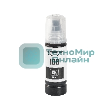 Контейнер с чернилами Sakura C13T09C14A (108 BK) для Epson, черный, 70 мл.