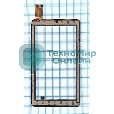 Сенсорное стекло (тачскрин) FPC-TP070255(X71)-01, черное