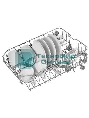 Встраиваемая посудомоечная машина Maunfeld MLP-08S, серебристый, 44.8 см, 9 компл., 49 дБ, класс A++