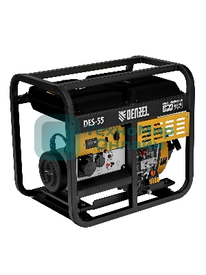 Электрогенератор дизельный Denzel DES-55, 5.5 кВт, 110 дБ, 93.8 кг