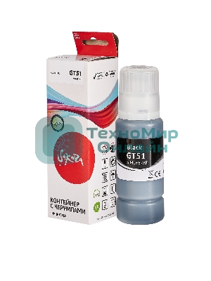 Чернила Sakura M0H57AE (№GT51 Black) для HP, черный, 90 мл., 5000 к.