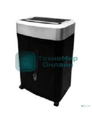 Шредер Office Kit S190 (2х2) черный (секр.P-7) фрагменты 7лист. 20лтр.