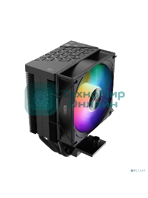 Кулер для процессора PCCooler R300 ARGB BK черный 92мм алюминий+медь 2200rpm 30db 4-pin 150W 133мм