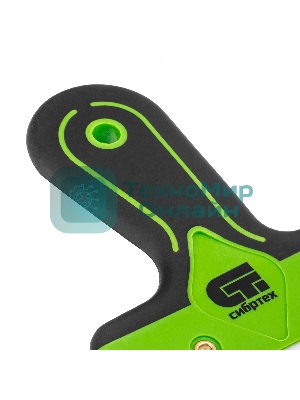 Шпатель фасадный Сибртех, нержавеющая сталь 420S45, 150 мм, 2-компонентная ручка