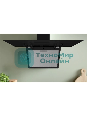 Вытяжка наклонная Bosch DWK96PJ60T черный, 60 см, 700 куб. м/ч, 71 дБ