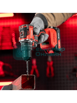 Дрель-шуруповерт аккумуляторная ударная бесщет. CIDS-BL-20, Li-Ion, 20 В MTX