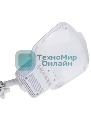 Лупа на струбцине Rexant, квадратная 3D+20D, с подсветкой 6 LED, серия EXPERT, белая