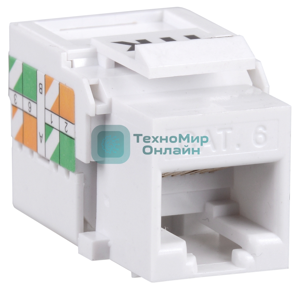 Модуль ITK Keystone Jack кат. 6 UTP 110 IDC 90 град. ITK Модуль Keystone Jack кат. 6 UTP 110 IDC 90 град.