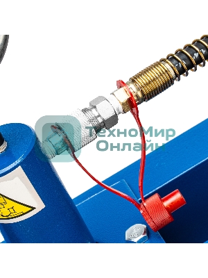 Пресс гидравлический с манометром и педалью Stels 12 т (комплект из 2 частей)