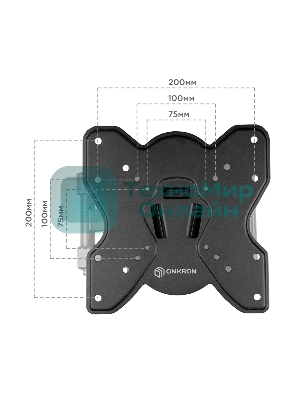 Кронштейн ONKRON M3S для телевизора 17