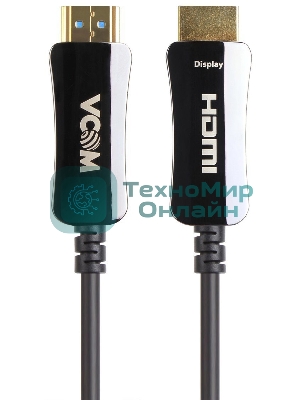 Активный оптический кабель HDMI 19M/M,ver. 2.0, 4K@60 Hz 40m VCOM
