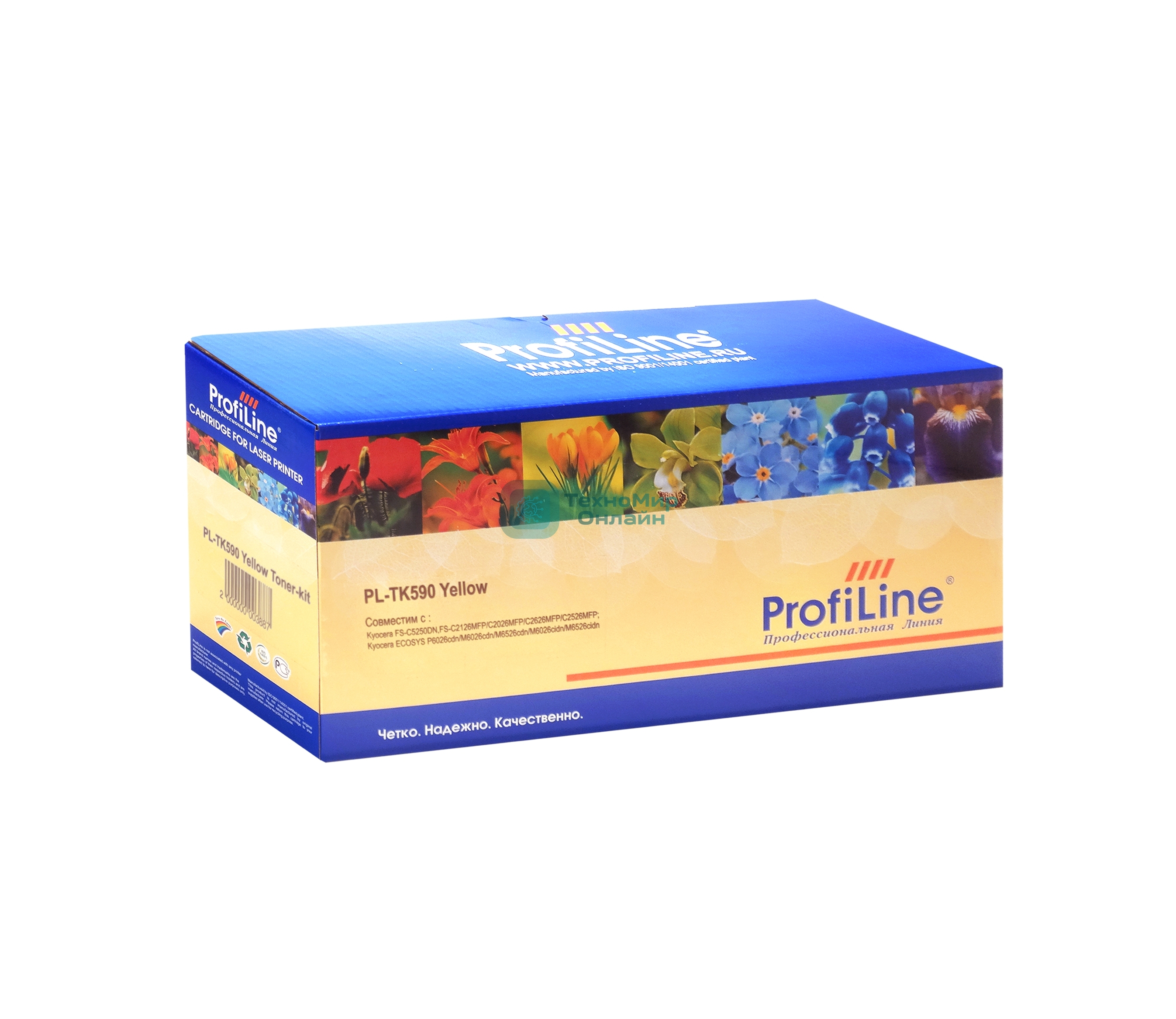 Картридж лазерный ProfiLine PL-TK-590Y желтый для Kyocera FS-C5250DN/C2026MFP/C2026MFP+/C2126MFP/C2126MFP/C2526MFP+/C2626MFP/ECOSYS P6026cdn/M6026cdn/M6026cidn/M6526cdn/M6526cidn 5000 к