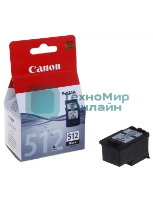 Картридж струйный PG-512Bk (2969B007) черный (401 стр.) для Canon PIXMA MP240, 260, 480