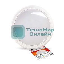 Светильник светодиодный СПБ-2-КРУГ 20Вт 230В 4000К 1400лм 250мм бел. IN HOME 4690612020655