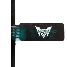 Гарнитура Crown CMGH-3002 чёрный/зелёный, проводная, подсветка