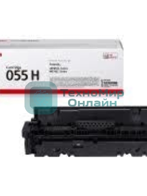 Картридж лазерный Canon 055 H BK (3020C002) черный (7600 стр.) для Canon i-SENSYS серий MF740, LBP660