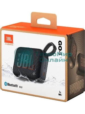 Портативная акустика JBL GO 4, черный