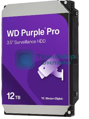 Жесткий диск WD Purple PRO WD122PURP 12Tb 3.5