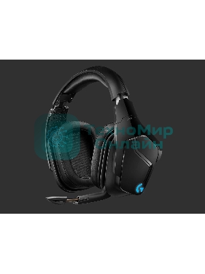 Гарнитура Logitech G935 чёрный, беспроводная + проводная, 2.4 ГГц/3.5 мм, до 12 ч, DTS 7.1 Surround, LIGHTSYNC RGB