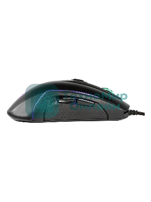 Мышь проводная Harper Gaming Kickback GM-P05 черный, 10000 dpi, USB, кнопки - 8