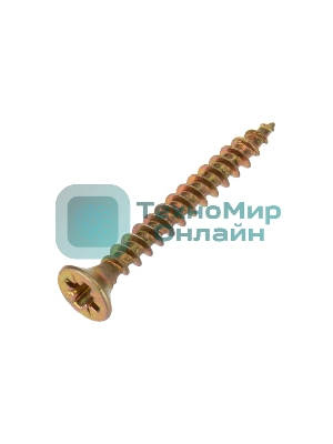 Саморез универсальный Kranz 3.5х30, желтый цинк, упаковка поставщика (16 000 шт.)