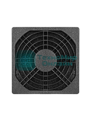 Решетка для вентилятора с фильтром 90х90 ExeGate EG-090PSFB (90x90 мм, пластиковая, квадратная, с пылевым фильтром, черная)