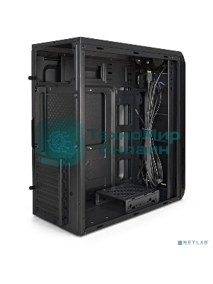 Компьютерный корпус Miditower ExeGate XP-334UC-XP600 (ATX, XP600 с вент. 12см, 1хUSB/1хUSB 3.0/1хTypeC, аудио, черный)