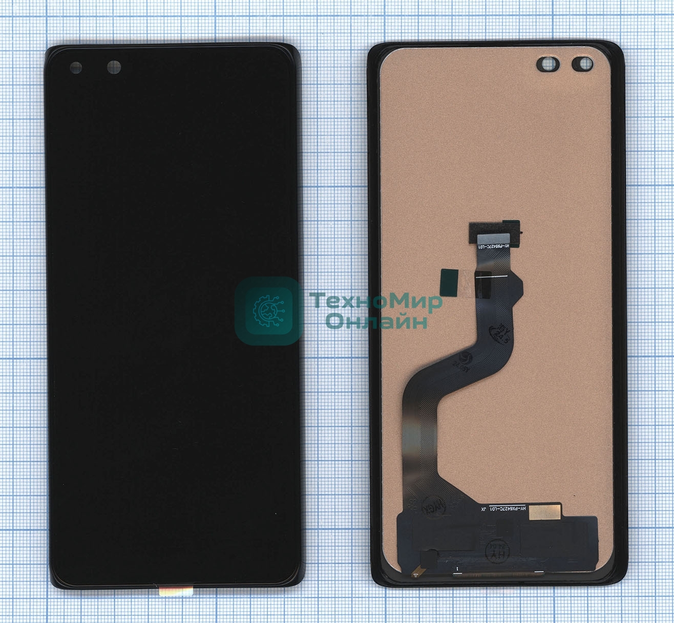 Дисплей для Huawei Mate 40 Pro в сборе с тачскрином TFT черный