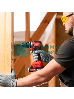 Дрель-шуруповерт аккумуляторная ударная бесщет. CIDS-BL-20, Li-Ion, 20 В MTX