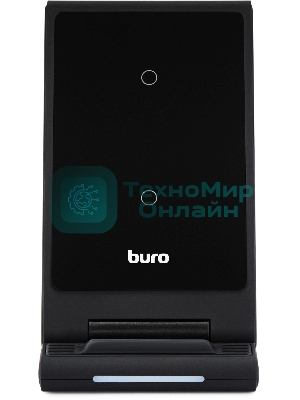 Беспроводное зарядное устройство Buro CWC-QC5 15W 3A (QI) USB-C универсальное черный