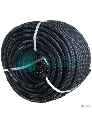 Труба гофрированная ПНД ЭРА черный d 16мм с зонд. легкая 50м (30)