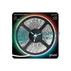 Лента светодиодная Gauss 312000407LED 5050-SMD 7.2W 12V DC RGB блистер 5м