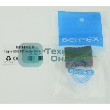 Адаптер аудио-видео HDMI (f)/HDMI (f) черный