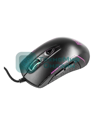 Мышь проводная Harper Gaming Kickback GM-P05 черный, 10000 dpi, USB, кнопки - 8