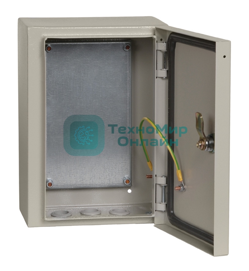 Корпус металлический IEK YKM40-321-54 ЩМП-3.2.1-0 У2 IP54 размеры 300х210х150 мм