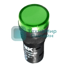 Арматура светосигнальная AD-16DS 230В зел. IEK BLS10-ADDS-230-K06-16
