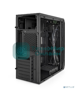 Компьютерный корпус Miditower ExeGate XP-334UC-XP600 (ATX, XP600 с вент. 12см, 1хUSB/1хUSB 3.0/1хTypeC, аудио, черный)