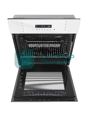 Шкаф духовой электрический Maunfeld AEOD60103BG, 60л, дверца с 3 стеклами, бежевый