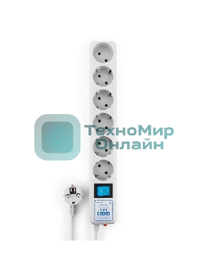 Фильтр-удлинитель Power Cube PRO, 1,9 м, LC контур, 16А/3,5 кВт