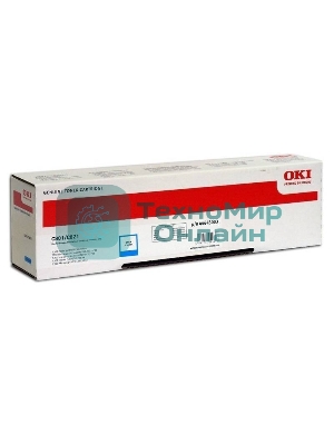 Картридж лазерный Oki C801/821 7.3K (голубой)