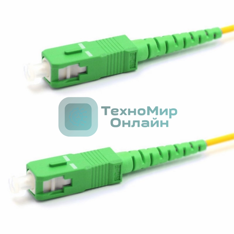 Патч-корд оптический соединительный Rexant (SM), 9/125 (OS2) SC/APC-SC/APC, (Simplex), LSZH, 7м