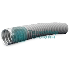 Металлорукав в ПВХ изоляции МРПИ НГ 32 d32мм без протяжки сер. (уп.20м) ЗЭТА zeta41914