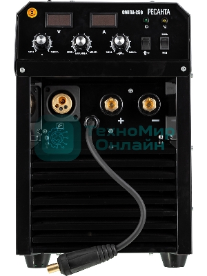 Сварочный аппарат Ресанта САИПА-250 инвертор ММА DC/MIG-MAG/FCAW 11.5кВт