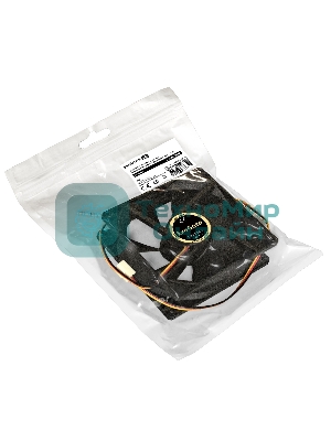 Вентилятор для корпуса ExeGate EX09225B3P черный, 92 мм, 2150 об/мин, 27 дБ, 3 pin