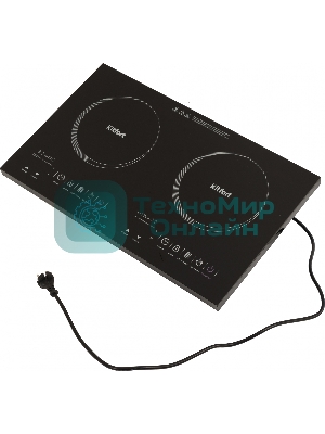 Электрическая плитка Kitfort KT-105 черный (настольная)