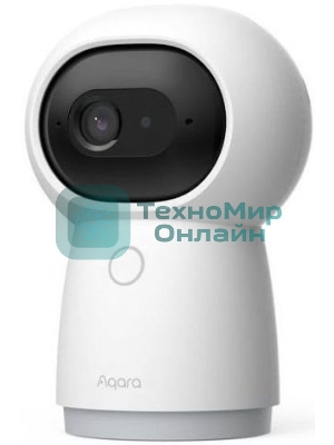 Камера AQARA Camera Hub G3/Камера+ управления/Управление жестами/Камера 360/2K 2304х1296p/Протокол связи:Zigbee/WiFi/Питание:USB-C/белый CH-H03
