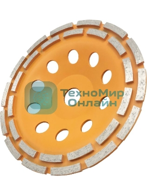 Чашка алмазная зачистная 230мм двухрядная Вихрь 73/10/3/8