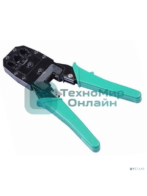 Инструмент HT- 2007 Exegate для обжима RJ-45, RJ-11/12, с инструментом. для зачистки в комплекте