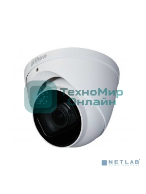 Уличная купольная IP-видеокамера Dahua 2Мп; 1/2.8” CMOS; моторизованный объектив 2.8~12 мм; механический ИК-фильтр; чувствительность 0.008лк@F1.7; сжатие: H.265+, H.265, H.264+, H.264, MJPEG; 2 потока